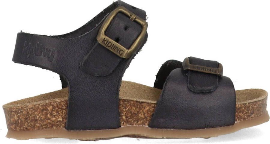 Kipling Sandalen Easy 4 12463000-0850 Donker Grijs