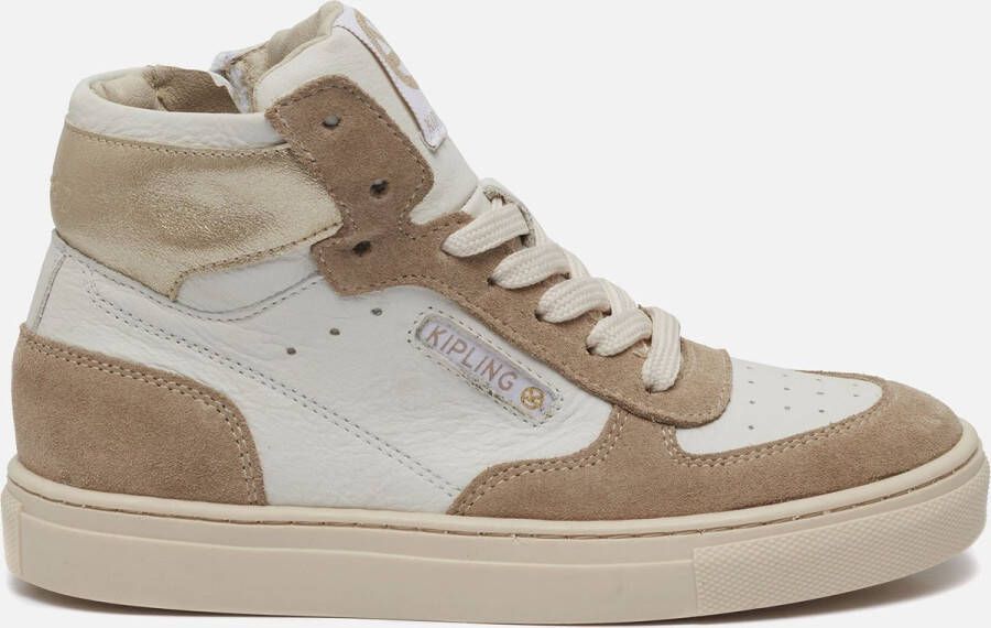 Kipling Sneakers wit Leer Dames