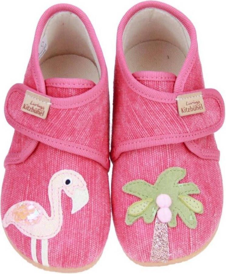 Kitzbuhel Flamingo Pantoffel Roze