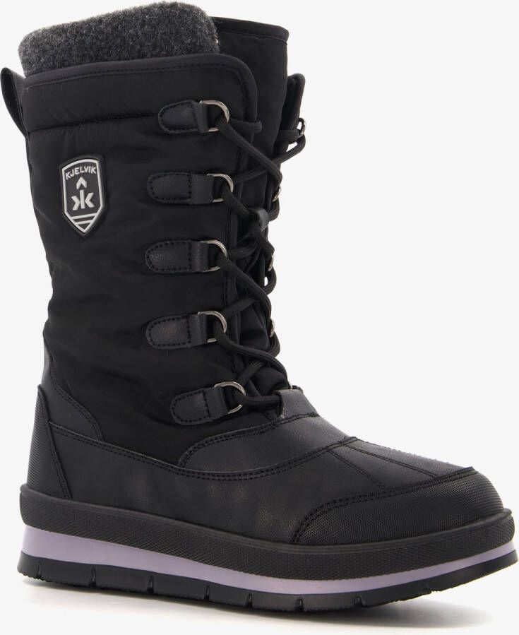 Kjelvik dames snowboots Zwart Maat Uitneembare zool39 Moonboots