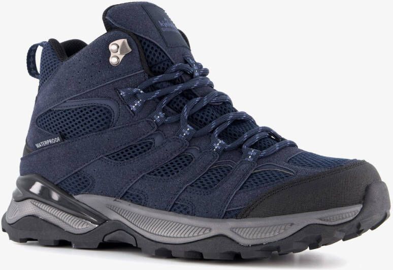 Kjelvik hoge heren wandelschoenen cat. A B blauw Uitneembare zool