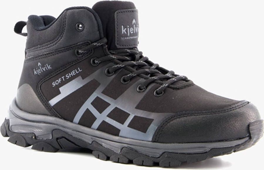 Kjelvik hoge heren wandelschoenen categorie A B Zwart Maat Uitneembare zool43