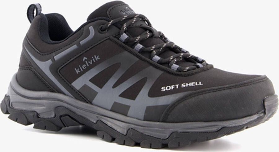 Kjelvik lage wandelschoenen categorie A Zwart Uitneembare zool