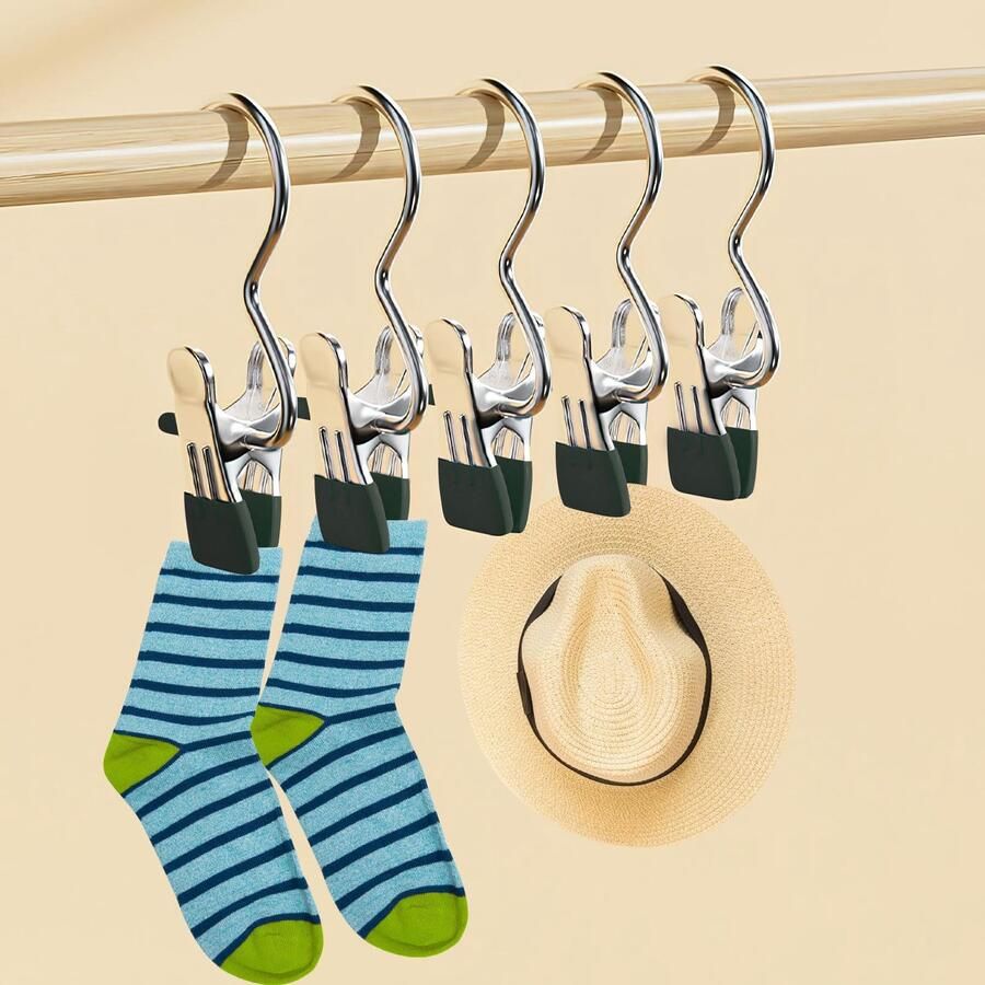 Klemhaken 30 Stuks Kleding Clips voor Tailleren Duurzaam Materiaal Soft Grip Antislip Voor Binnen Buiten Gebruik Kledingclips