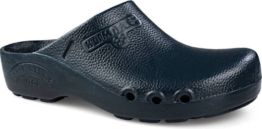 Klimaflex Medische Klompen Medische schoenen Zorg Schoenen PU antislip zool Clogs Donkerblauw