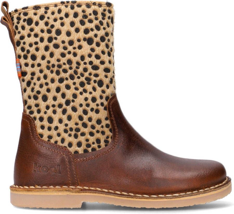 Koel4kids 02m004 Hoge laarzen Meisjes Kids Cognac - Foto 4