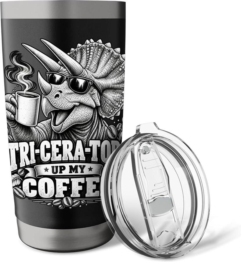 Koffiebeker met deksel