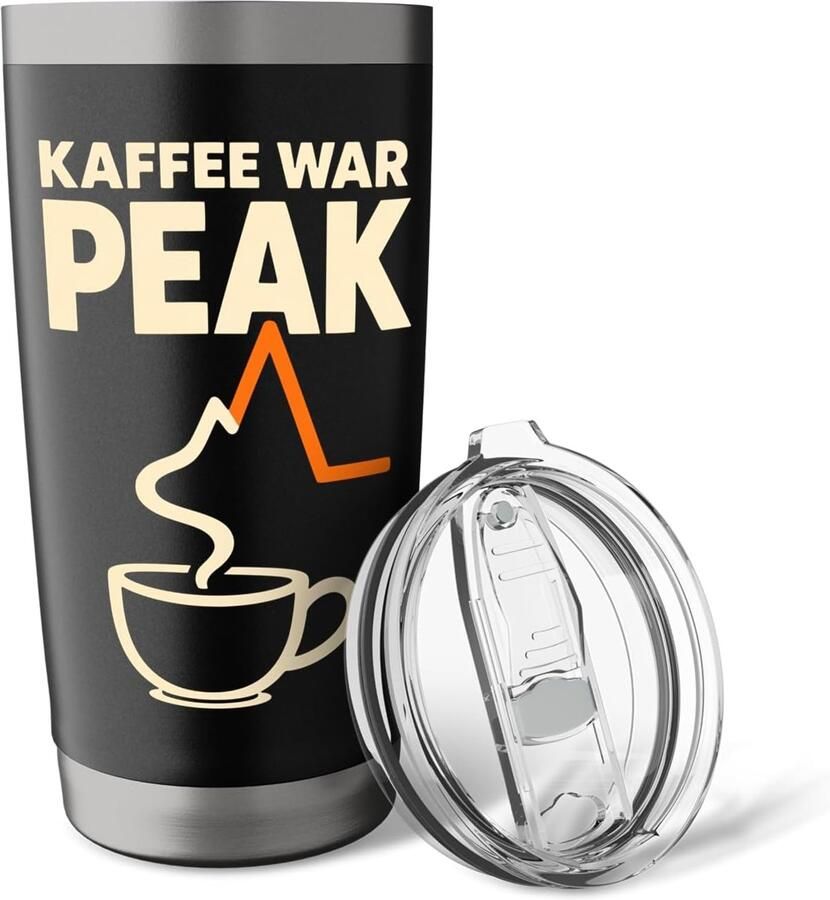 Koffiebeker met dubbelwandige isolatie
