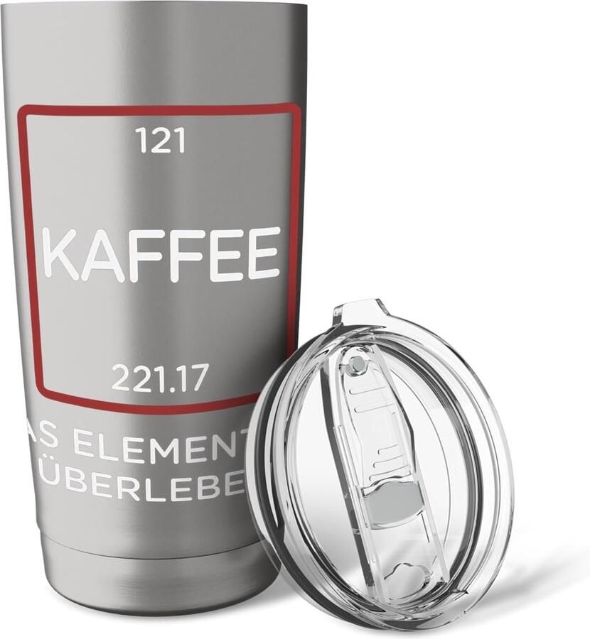 Koffiebeker met dubbelwandige isolatie