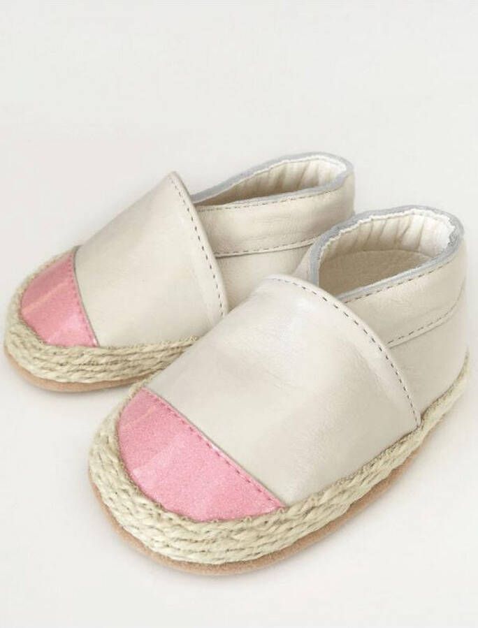 Kohworld Babyschoentjes espadrilles Pink Oyster 9 12 mnd