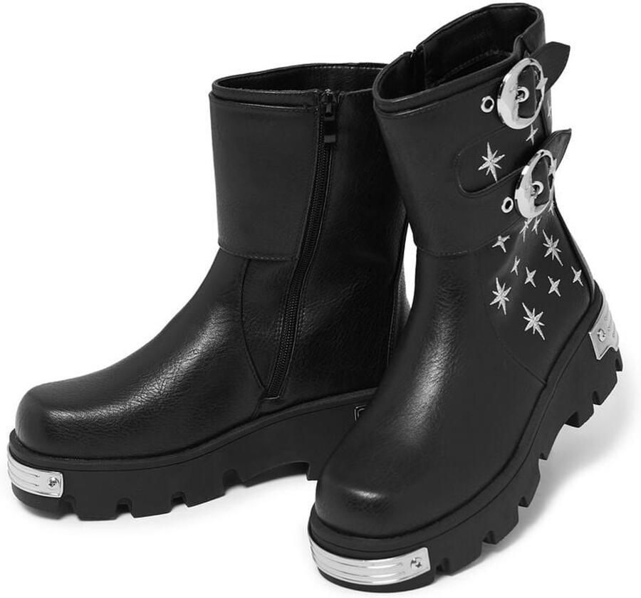 Koi Eclipsed Rituals Biker Boots Dames Laars zwart
