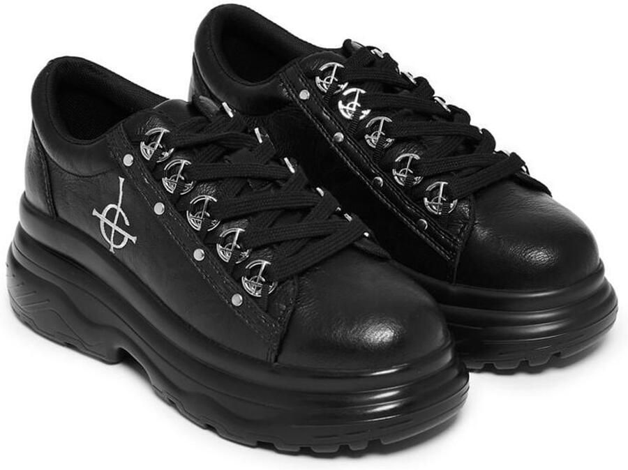 Koi Ghost Zenith Men's Crucifix Chunky Trainers Heren Sneakers zwart