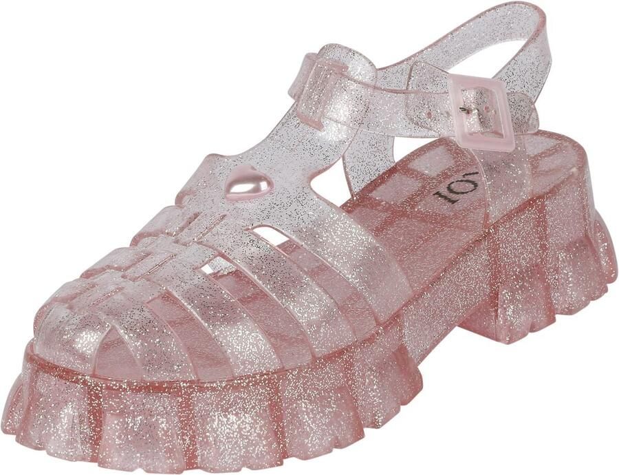 Koi SUNBEAM HEART JELLY SANDALS PINK Dames Sandaal roze