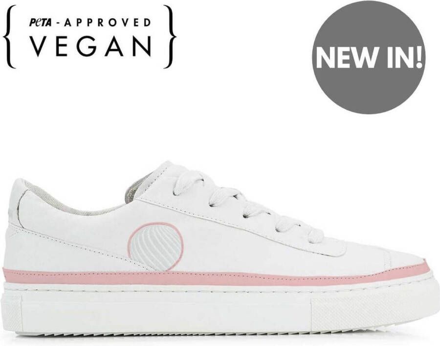 Komrads vegan sneakers APLS Maça Low Antique Rose Schoen uit duurzaam en gerecycleerd materiaal Wit