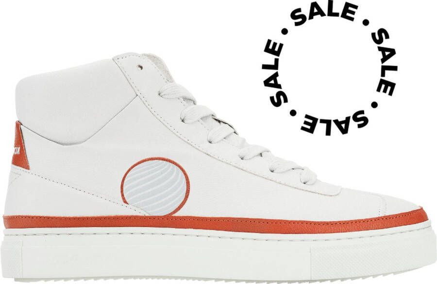 Komrads vegan sneaker OCNS Pacific Low Lava Schoen uit duurzaam en gerecycleerd materiaal Lava