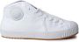 Komrads vegan sneakers ICNS Partizan Monowhite Schoen uit duurzaam en gerecycleerd materiaal Wit - Thumbnail 4