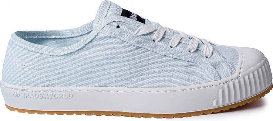 Komrads Sneaker ICNS Spartak Laag Baby Blue Schoen uit gerecycled materiaal