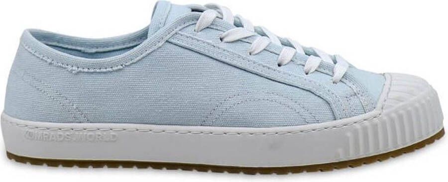 Komrads vegan sneakers ICNS Spartak Baby Blue Schoen uit duurzaam en gerecycleerd materiaal Blauw