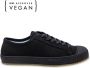 Komrads vegan sneaker ICNS Spartak Monoblack Schoen uit duurzaam en gerecycleerd materiaal zwart - Thumbnail 3