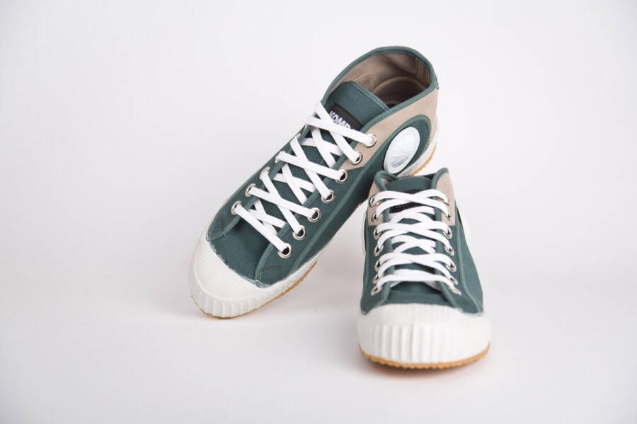 Komrads vegan sneakers ICNS Partizan Baby Blue- Schoen uit duurzaam en gerecycleerd materiaal Blauw