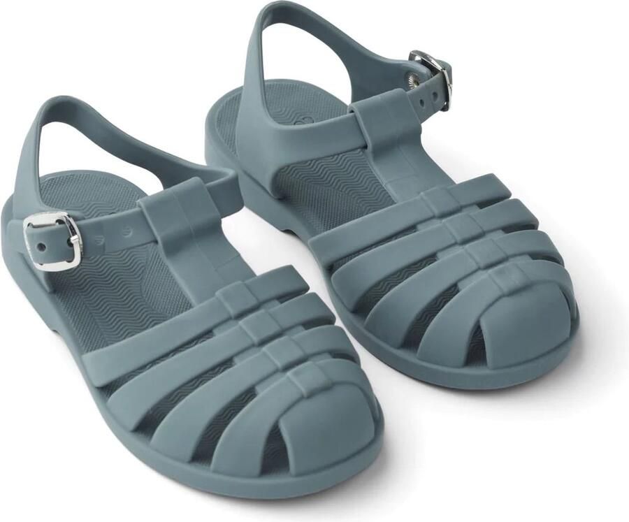 Konges Sløjd Liewood Bre Strandsandalen watersandalen Walvis blauw