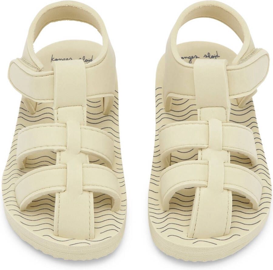 Konges Sløjd Konges Slojd Zomersandalen Reed Yellow Kindersandaal Sandalen Geel