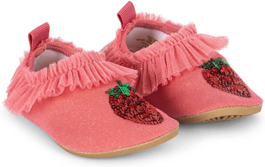 Konges Slöjd Konges Sløjd A dine Frill Zwemschoentjes Rapture Rose