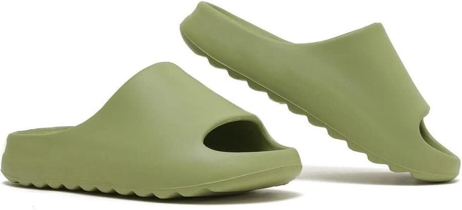 Kraftverdia Heren Slippers Kokospantoffels Zomersandalen EVA met Dikke Zolen Zachte Comfortabele Bodem en Antislip Strand & Casual Schoeisel 44-45 )