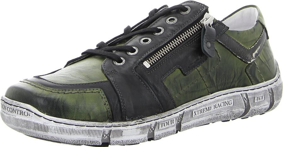 KRISBUT heren veterschoenen groen