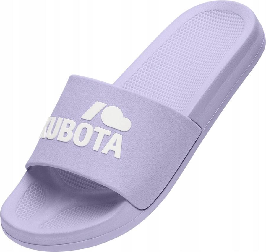 Kubota Basic Dames Slippers Pastel Paars Waterdicht