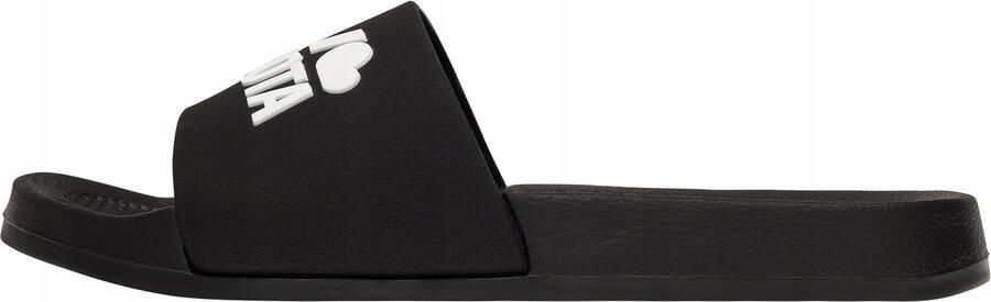 Kubota Strand- badschoen ' 's Slip-On Mint Basic Plain Pool Slides' zwart