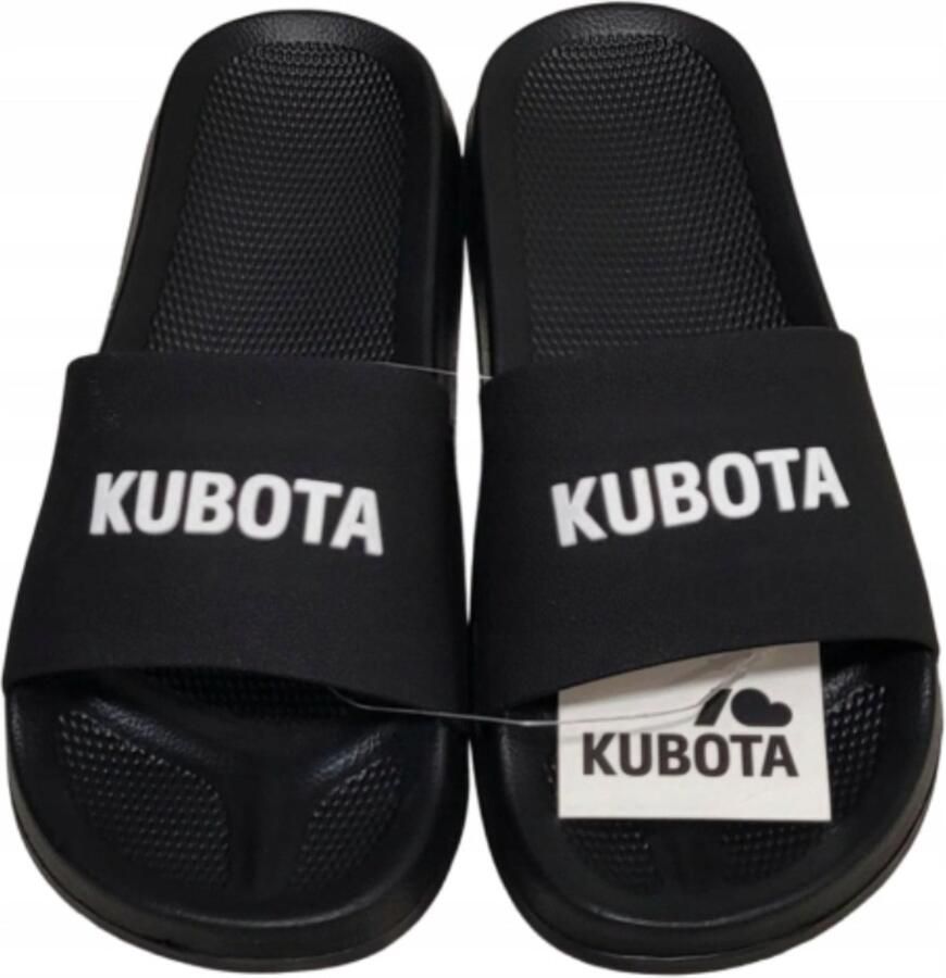 Kubota Basic Zwarte Slippers Zwembad & Strand