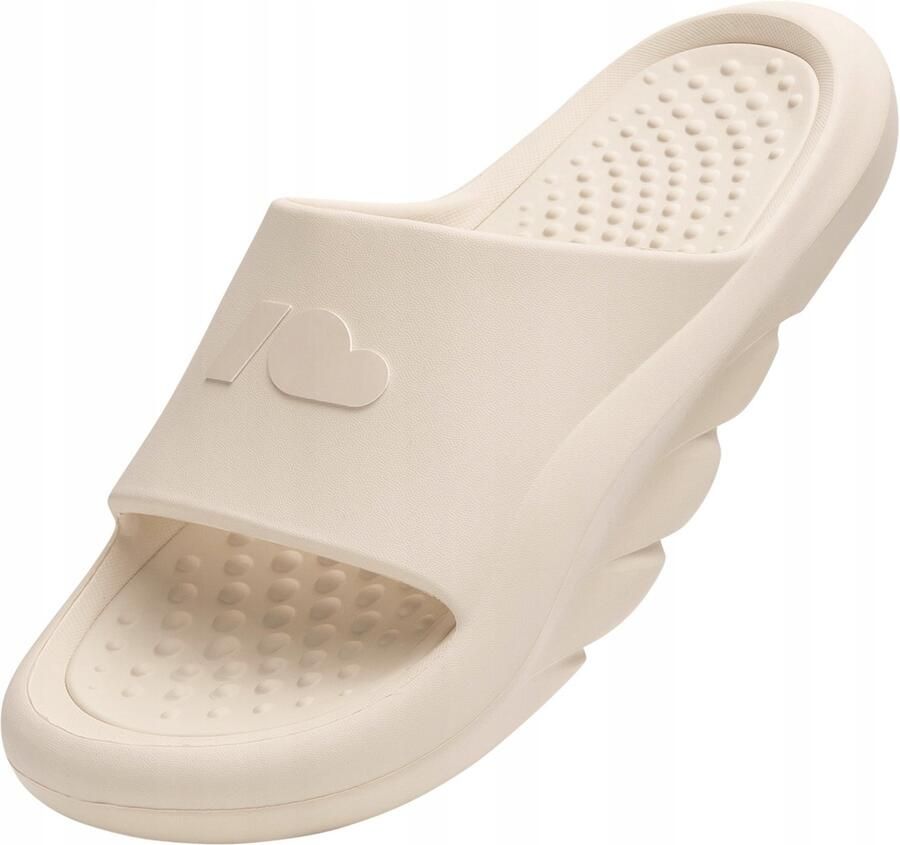 Kubota Futuro Cloud Heren Slippers Beige Licht & Comfortabel