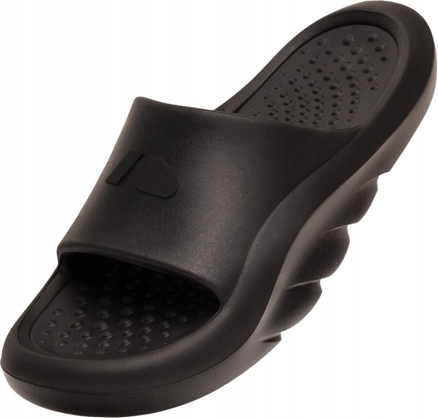 Kubota Futuro Cloud Heren Slippers Zwart