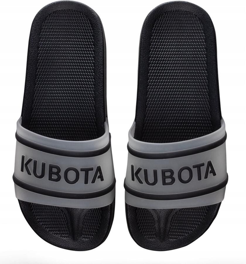Kubota Gel Slippers Zwart Waterdicht & Antislip