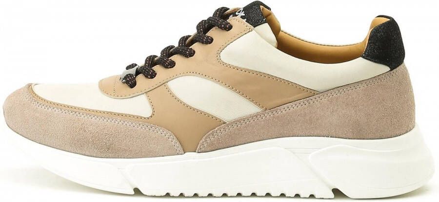 Kunoka ARI platform sneaker cream Sneakers Dames Beige Wit
