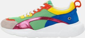 Kunoka IZZI platform sneaker Parrot Sneakers Veelkleurig