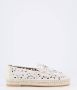 Kurt Geiger Dames Flower Espadrille Loafer Beige - Thumbnail 1