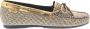 KURT GEIGER LONDON Mocassins Dames Eagle Moccasin Maat: 39 Materiaal: Textiel Kleur: Beige - Thumbnail 2