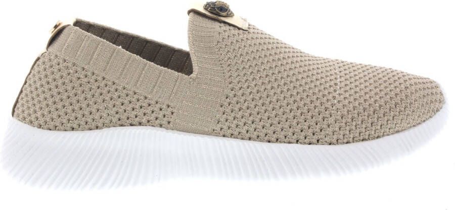 Kurt Geiger Dames Instappers & Ballerina's Lorna Gold Fabric Goud - Foto 2