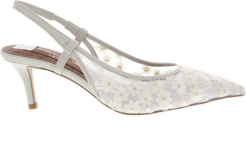 Kurt Geiger Dames Pumps Belgravia Sling Cream Off White