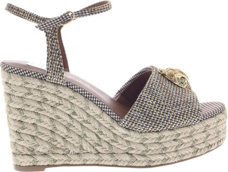 Kurt Geiger Dames Pumps Kensington 105 Espadrille Beige