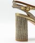 Kurt Geiger Pierra sandalette van leer met metallic finish - Thumbnail 5