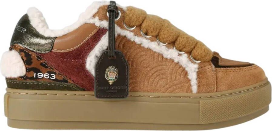 Kurt Geiger Dames Sneaker Bruin 0493339209 Southbank Suede