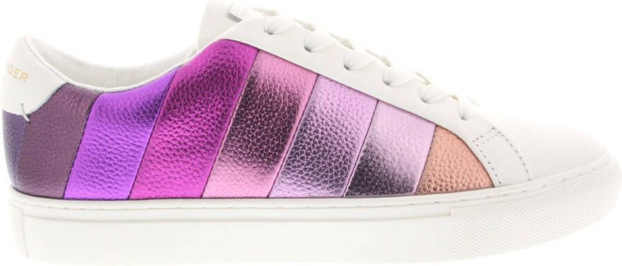 Kurt Geiger Dames Sneakers Lane Stripe Pink Combi Rose