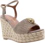 Kurt Geiger Dames Pumps Kensington 105 Espadrille Beige - Thumbnail 6