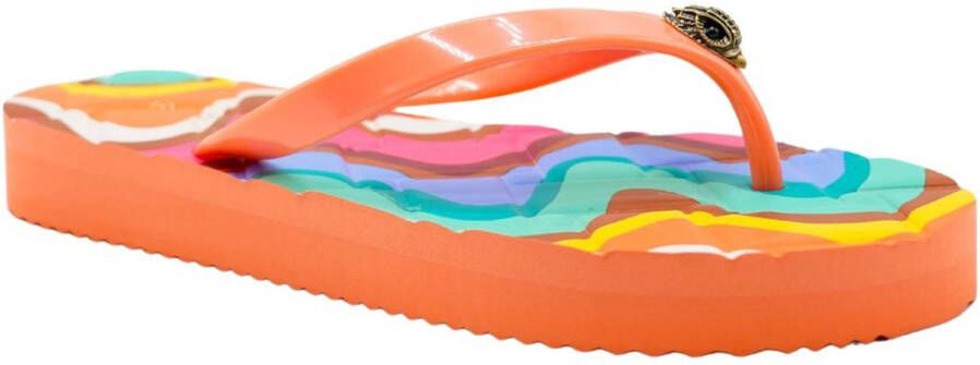 Kurt Geiger Kensington Q Flip Flop slipper oranje 40