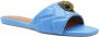 Kurt Geiger Dames Kensington Flat Slipper Blauw - Thumbnail 3