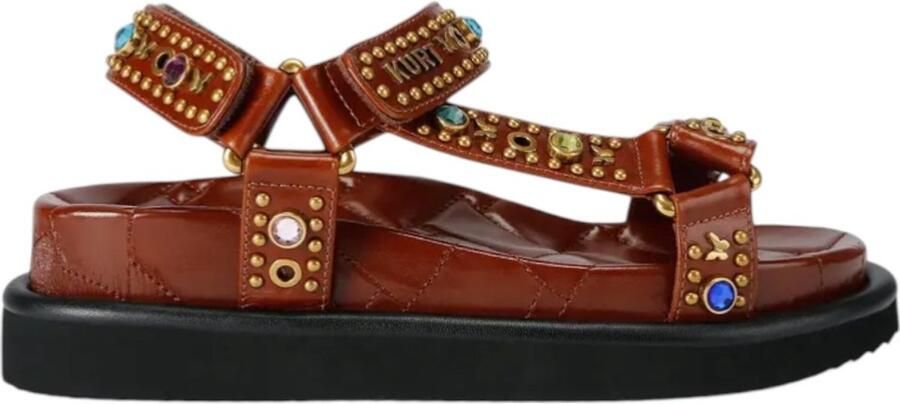 Kurt Geiger Dames Sandaal Bruin 4461639109 39 Orson