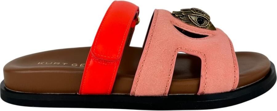 Kurt Geiger Dames Sandaal Roze 4732657239 57 Eagle Cut Out